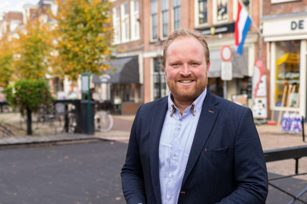 Bauke Dam, lijsttrekker voor de gemeenteraadsverkiezingen in 2026